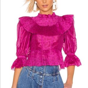 Ulla Johnson Edna Blouse